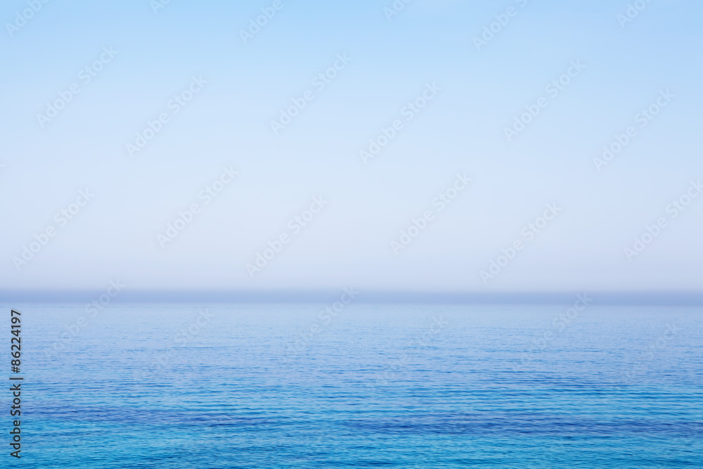 Open Blue Sea Background