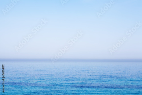 Open Blue Sea Background