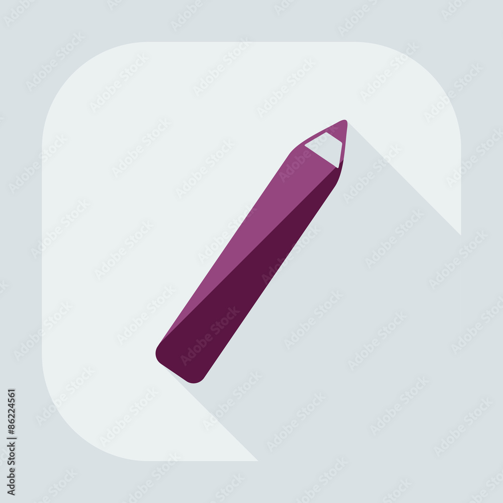 Flat modern design with shadow icon Eyeliner Flat modern design with shadow icon Eyeliner