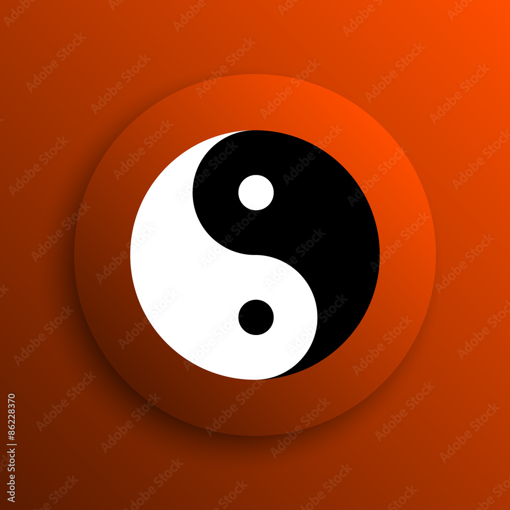 Ying yang icon Ying yang icon