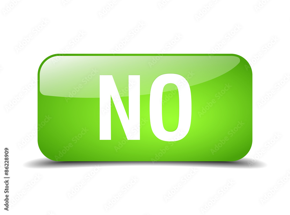 no green square 3d realistic isolated web button no green square 3d realistic isolated web button
