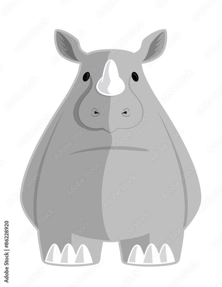 Fototapeta premium Rhino Vector