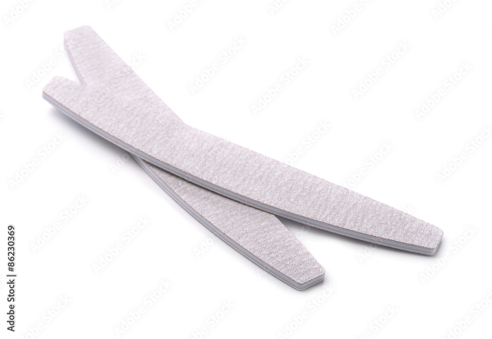 Two foam nail files Two foam nail files