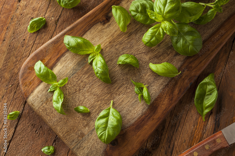 Raw Organic Green Basil Raw Organic Green Basil