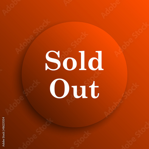 Sold out icon