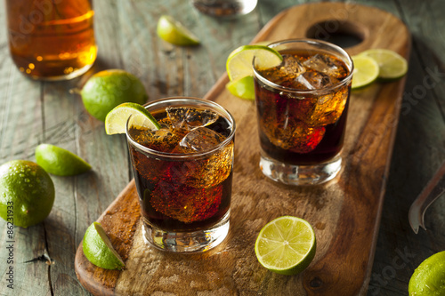 Rum and Cola Cuba Libre