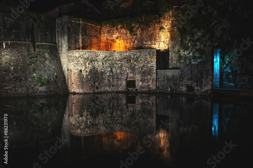 Entrance to the old medieval town Kotor, Montenegro