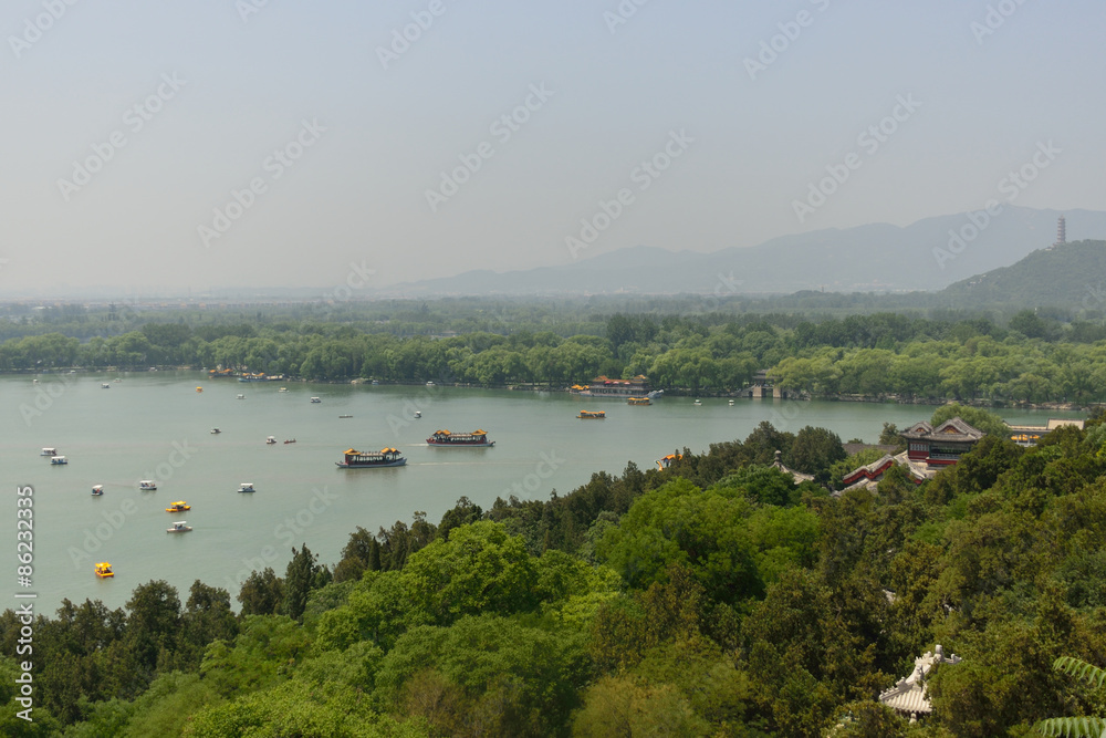 Chinese Lake Landscape