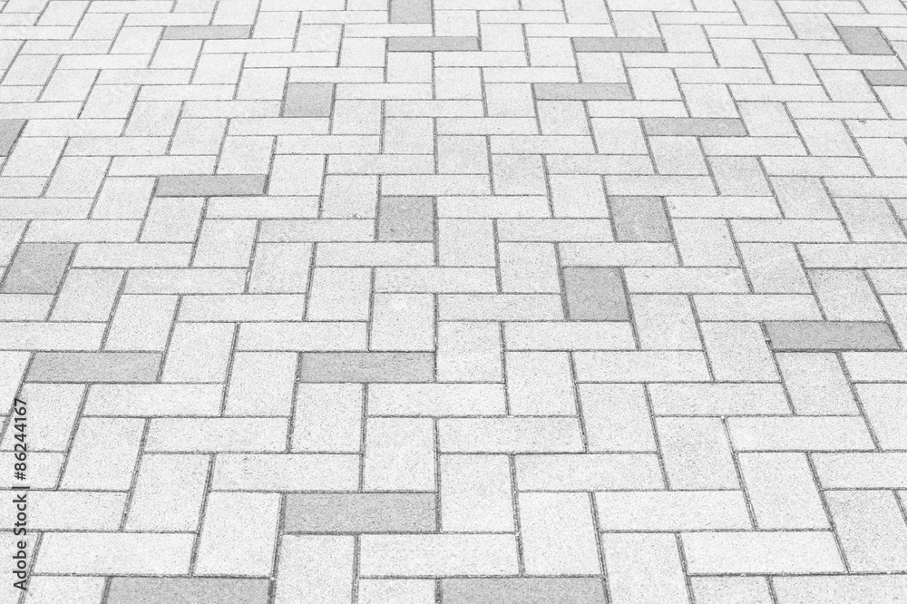 Outdoor concrete block floor background and texture Stock Photo Adobe