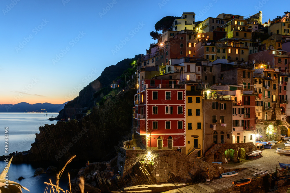 Riomaggiore di notte