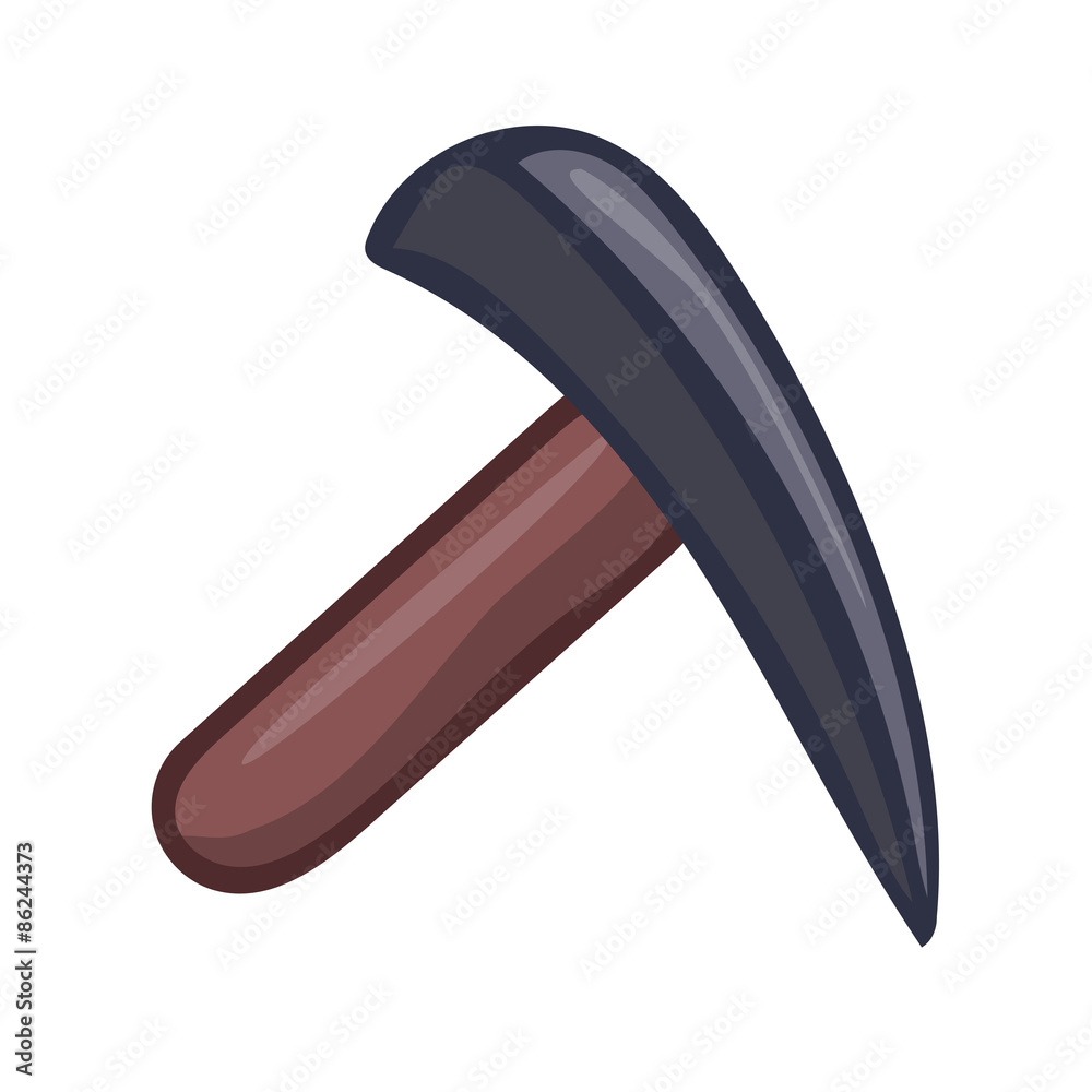 pick axe isolated illustration pick axe isolated illustration