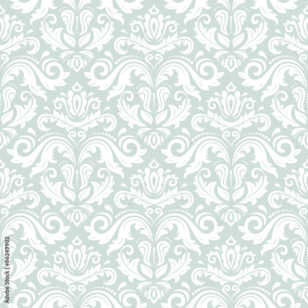 Damask Seamless Vector Pattern