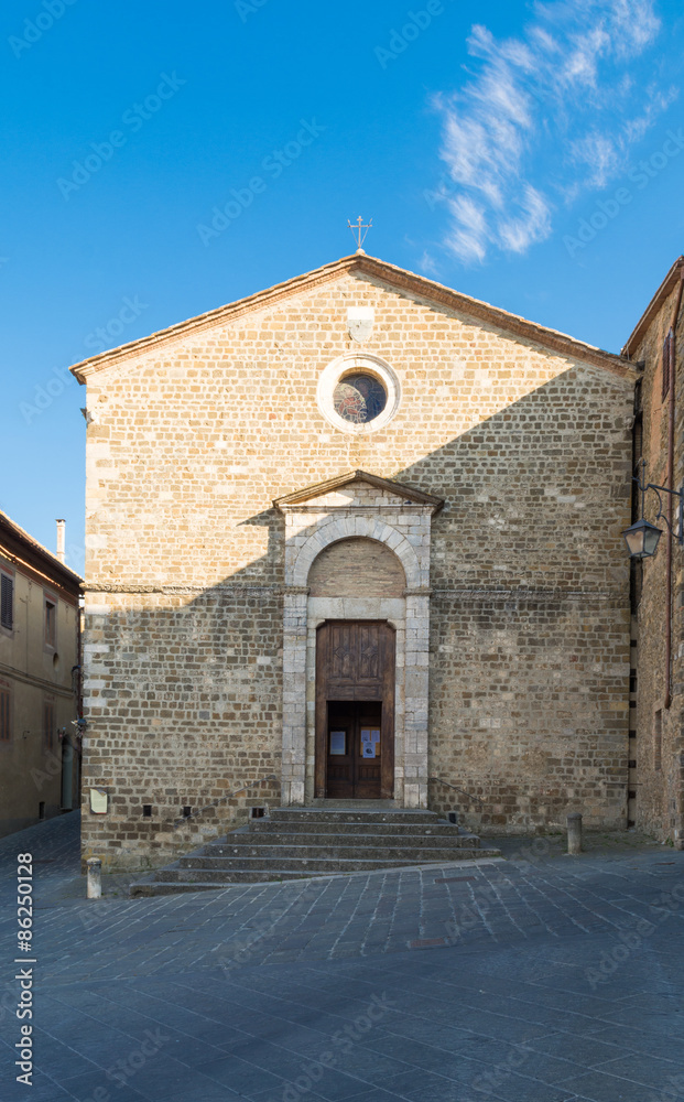 Campanile di Montalcino , città del vino , Siena, Toscana Campanile di Montalcino , città del vino , Siena, Toscana