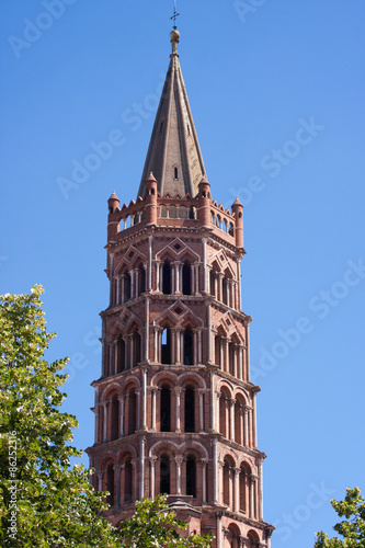 Clocher de la basilique Saint-Sernin de Toulouse