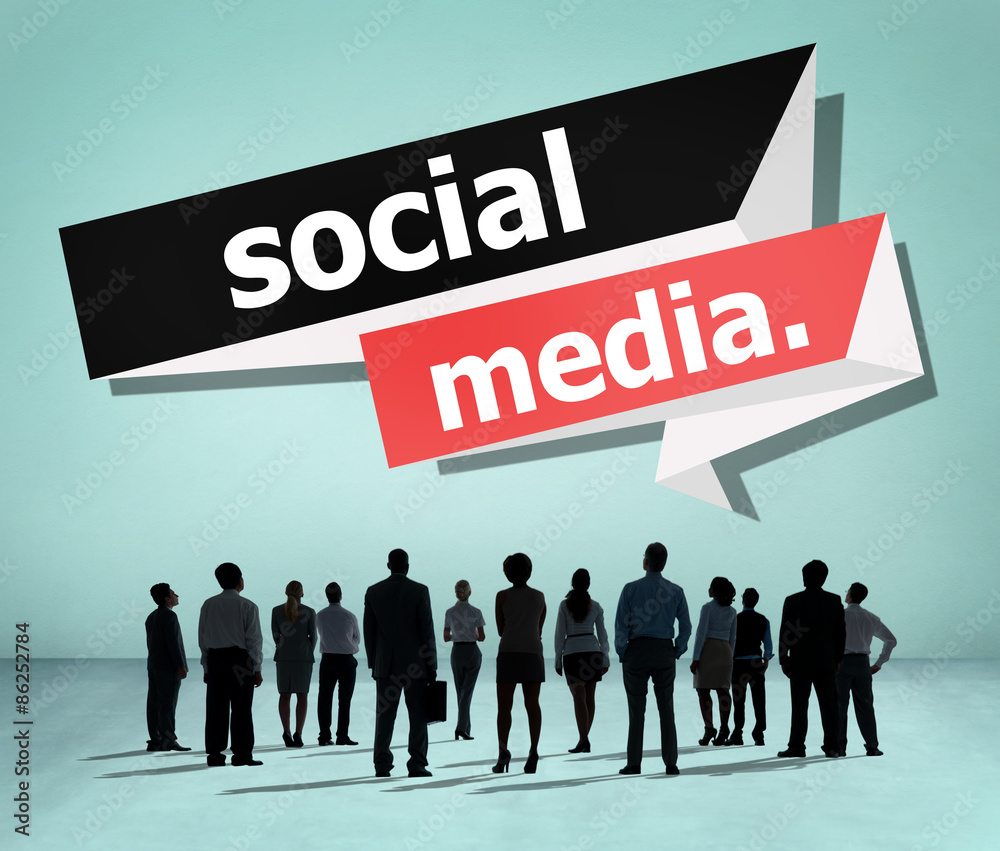 Social Media Communication Internet Network Concept Social Media Communication Internet Network Concept