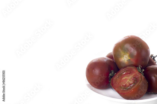 Closeup of tomatoes