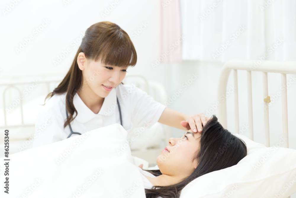 笑顔の看護師 笑顔の看護師
