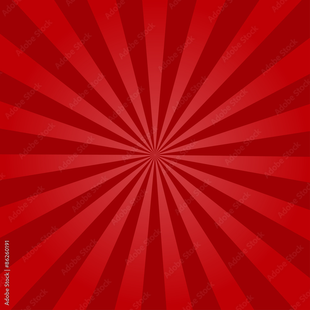 Retro rays background vector illustration