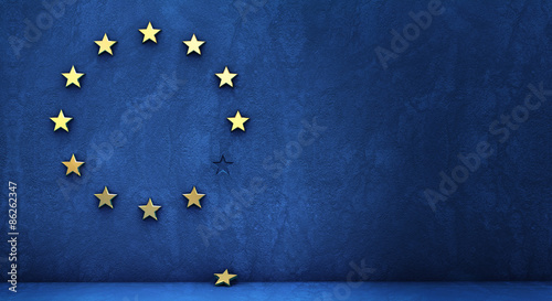 concept of exit from the eurozone photo