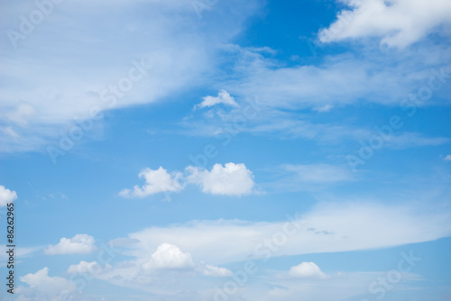 Beautiful clouds and blue sky