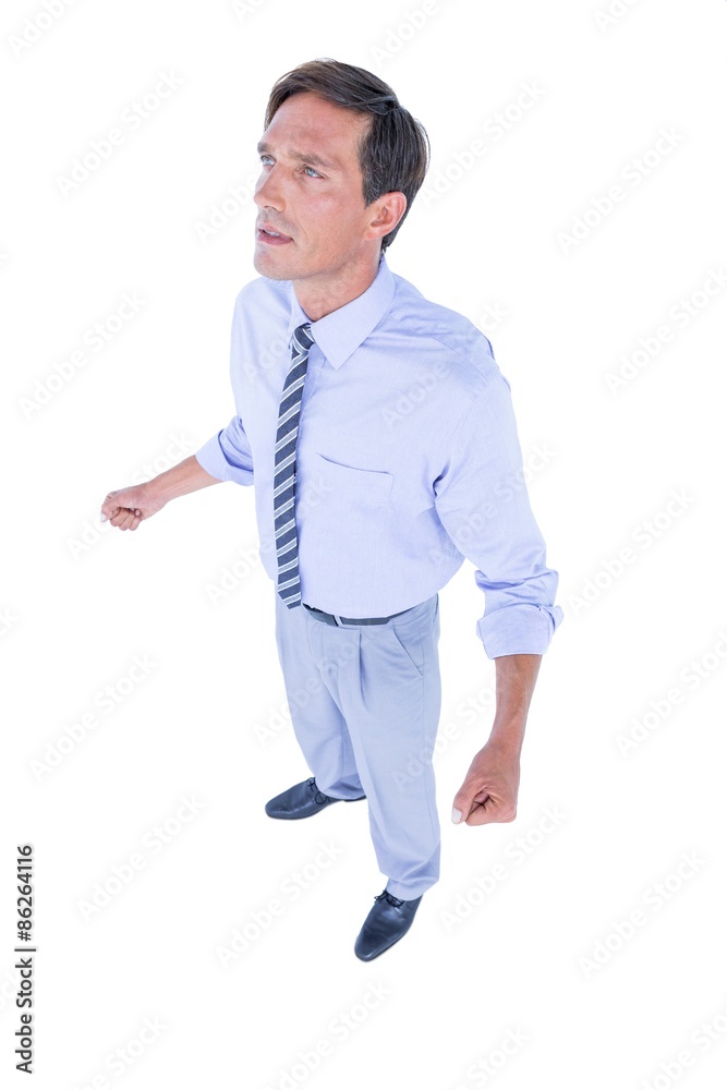 Fototapeta premium Standing businessman 