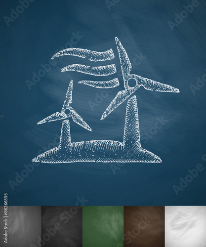 wind turbine icon