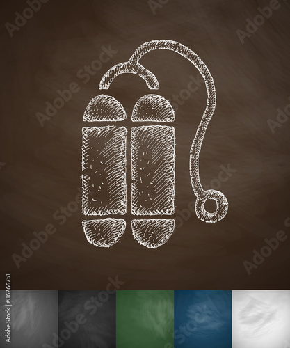 balloons for diving icon