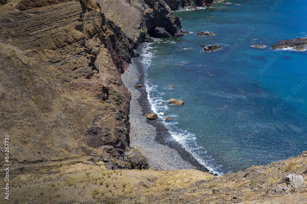 Ponta de Sao Lourenco, the eastern part of Madeira Island, Portu