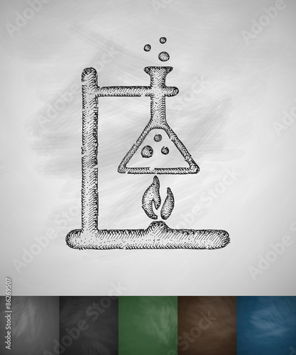 bunsen burner icon