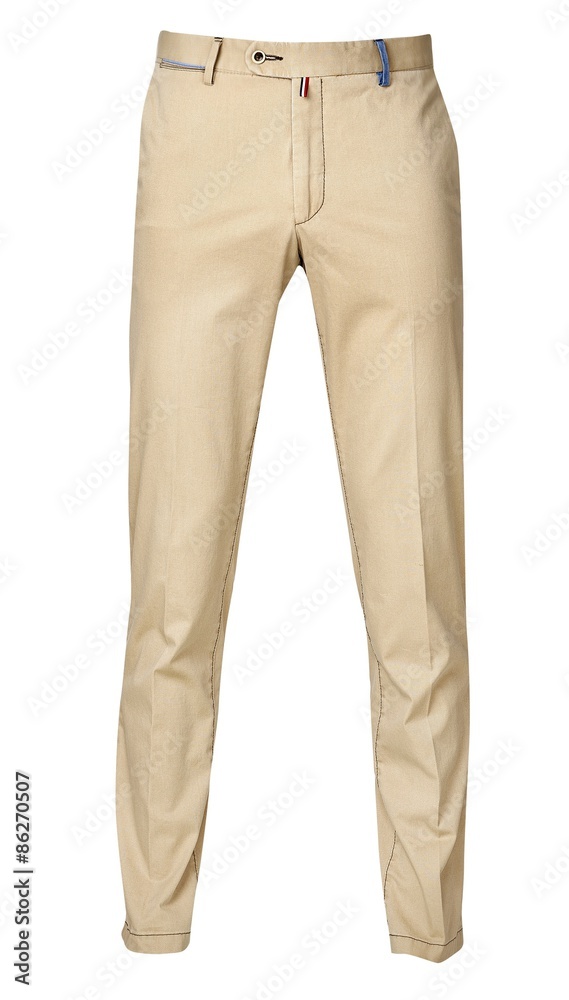 pants for men isolated on white with clipping path pants for men isolated on white with clipping path