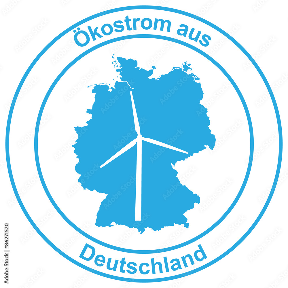 Ökostrom in Deutschland (blau) Ökostrom in Deutschland (blau)