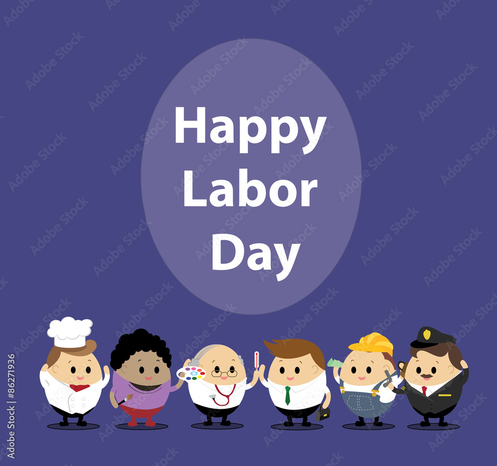 Vector of mix cartoon character of worker in many different job. Concept for Happy Labor Day
Vector of mix cartoon character of worker in many different job. Concept for Happy Labor Day