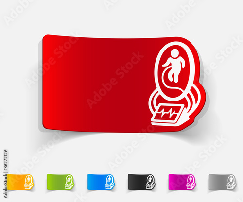 realistic design element. artificial uterus