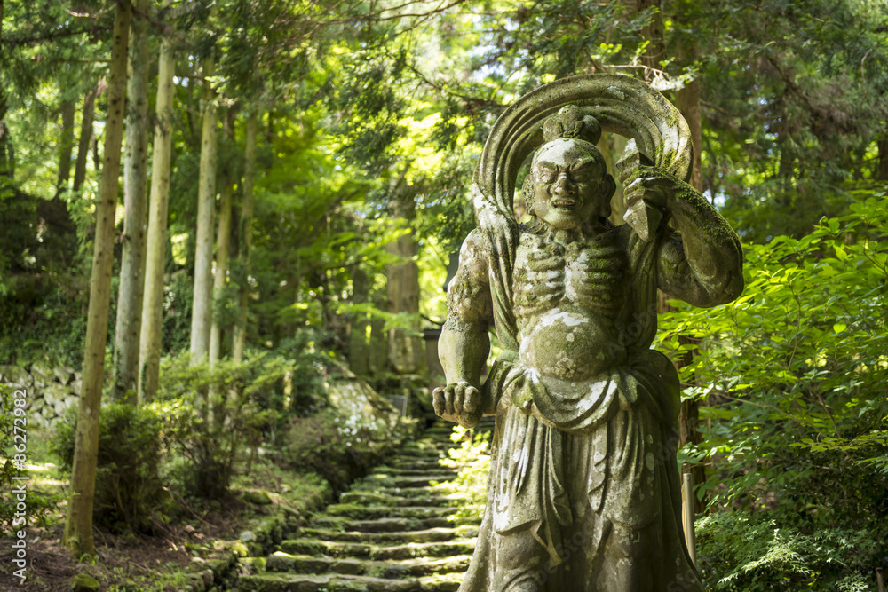 大分県 両子寺の仁王像