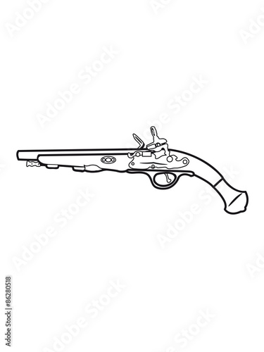 Weapons gun antique