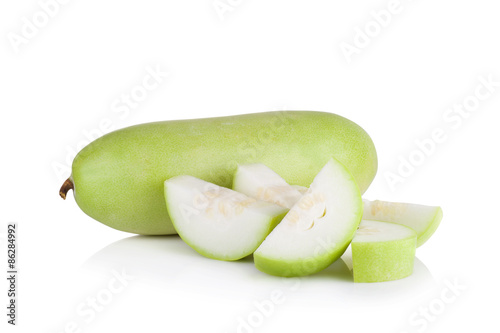 Wallpaper Mural Lagenaria vulgaris fruit isolated on white background Torontodigital.ca