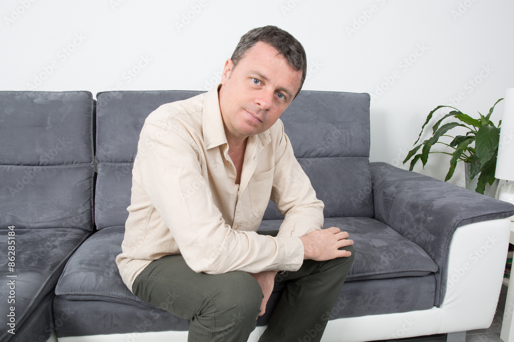 Man relaxing Man relaxing