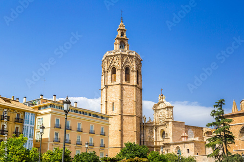 Bell tower  in Valencia, Spain photo