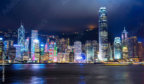 HONG KONG - JUNE 09  City Landscape of Hong Kong from Star of Av