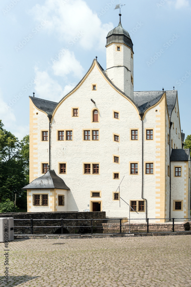 Fototapeta premium Wasserschloss Klaffenbach 