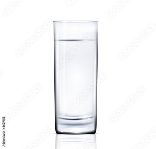 Glass of water