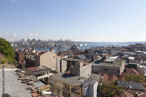 Вид с крыш Валиде Хан. Стамбул. Турция.