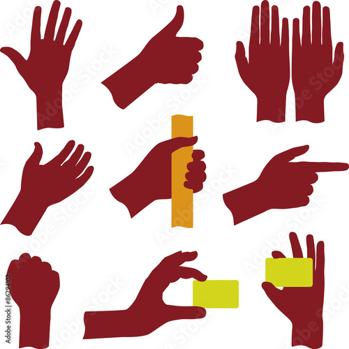 Hands (vector)