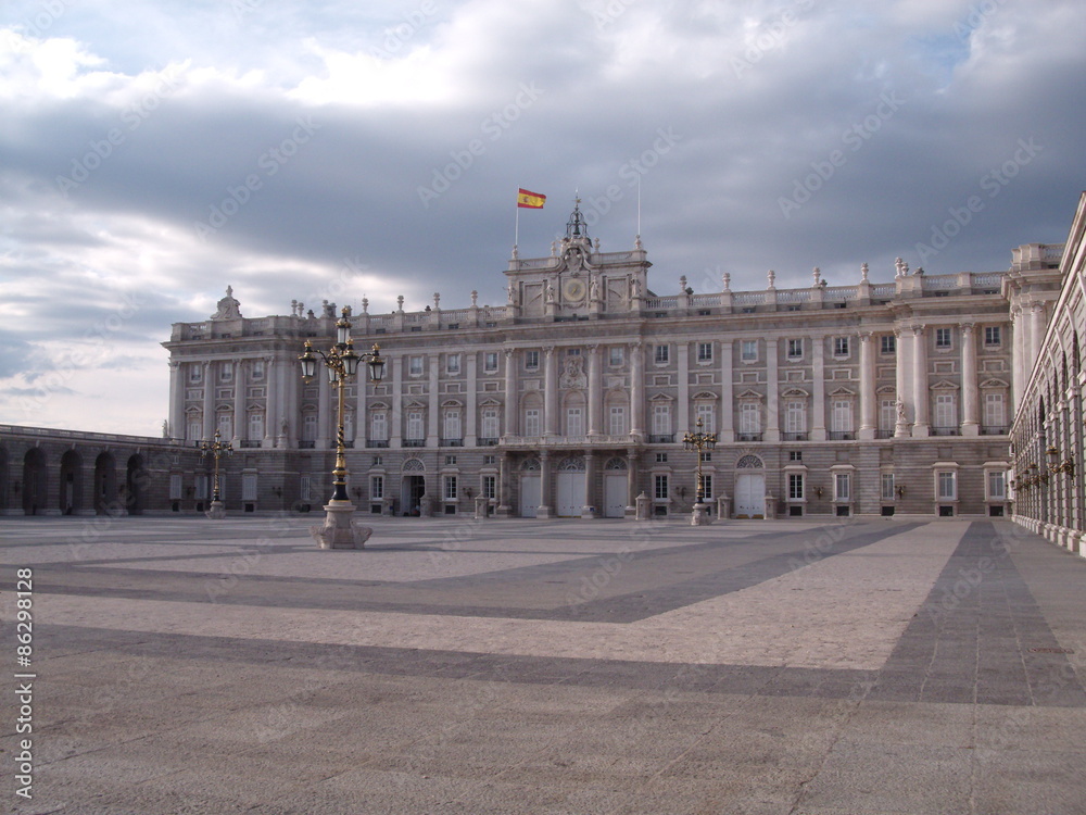 Obraz premium Palacio Real de Madrid