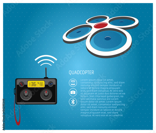 Quadcopter and Remote Control