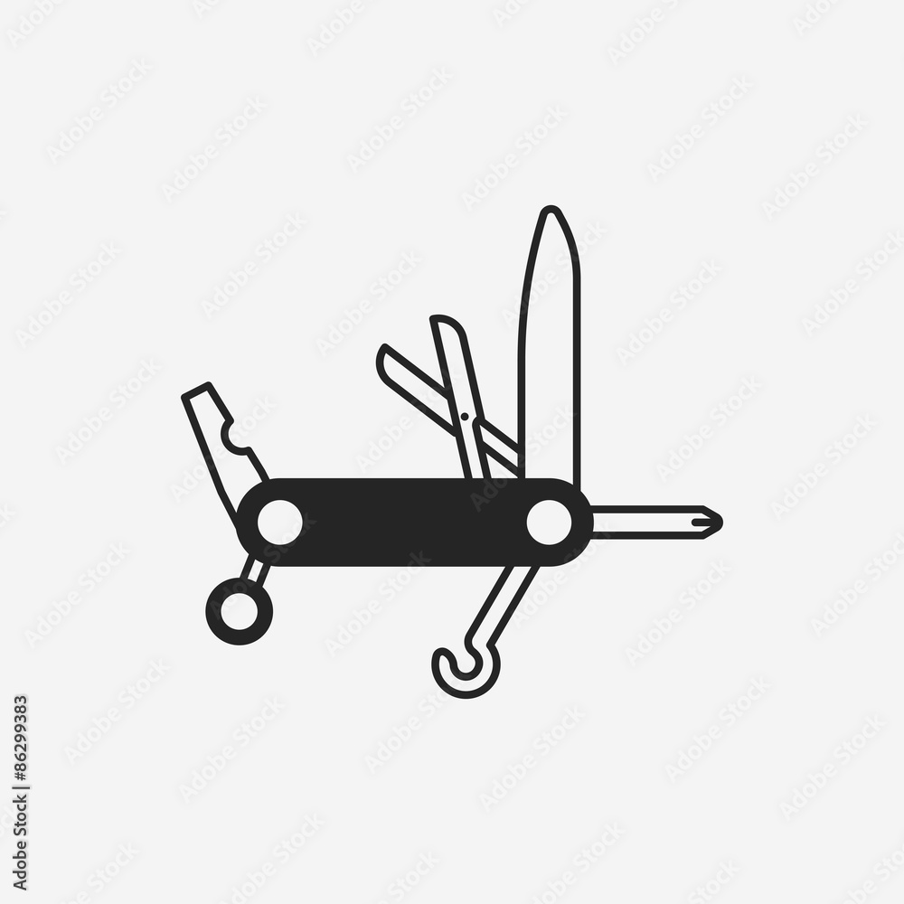 utility knife icon utility knife icon