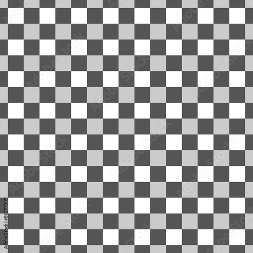Monochrome pattern with black gray and white squares
