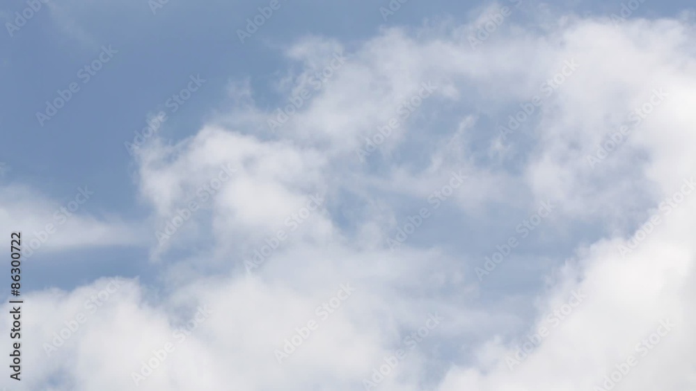ゆっくり流れる雲 ゆっくり流れる雲