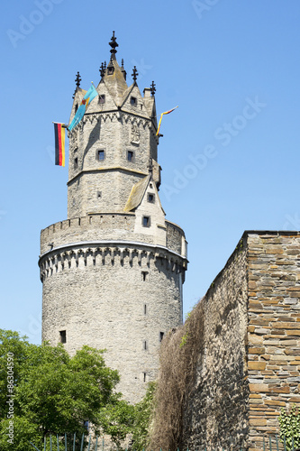 Runder Turm in Andernach am Rhein, Deutschland photo