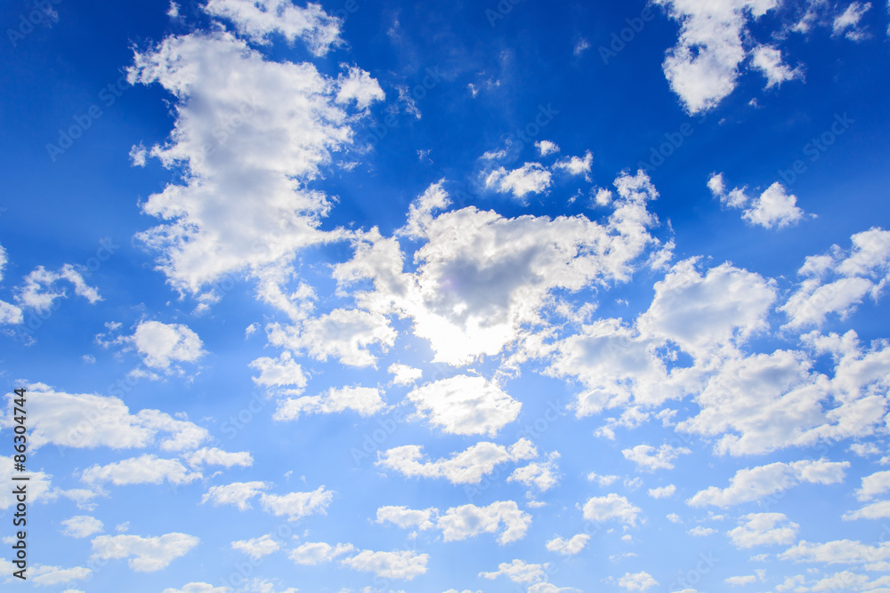 Fototapeta premium Blue sky